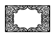 Vintage Ornamental Frame Bundle, an Illustration by hafijul (Thumbnail 9 of 51)