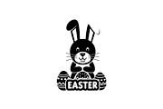 Happy Easter Bunny Vector Bundle, an Illustration by jahid234 (Thumbnail 34 of 51)