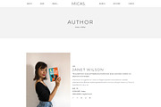 Micas – Bookstore Website Template, a HTML Template by TemplatesJungle (Thumbnail 6 of 12)