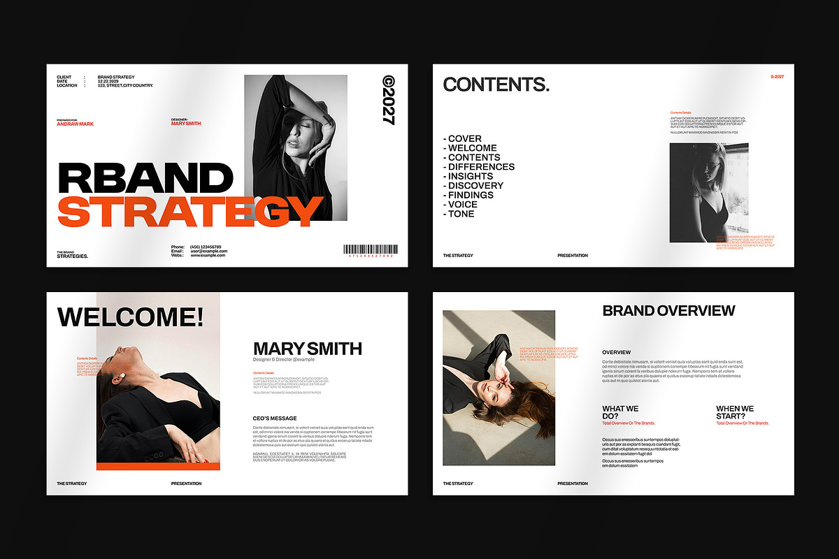 Brand Strategy Presentation Template, a Presentation Template by Oriofix (Photo 5 of 10)