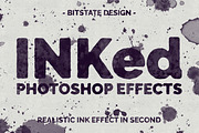 INKed - Photoshop Action, an Action Add-On by Bitstate Design (Thumbnail 1 of 8)