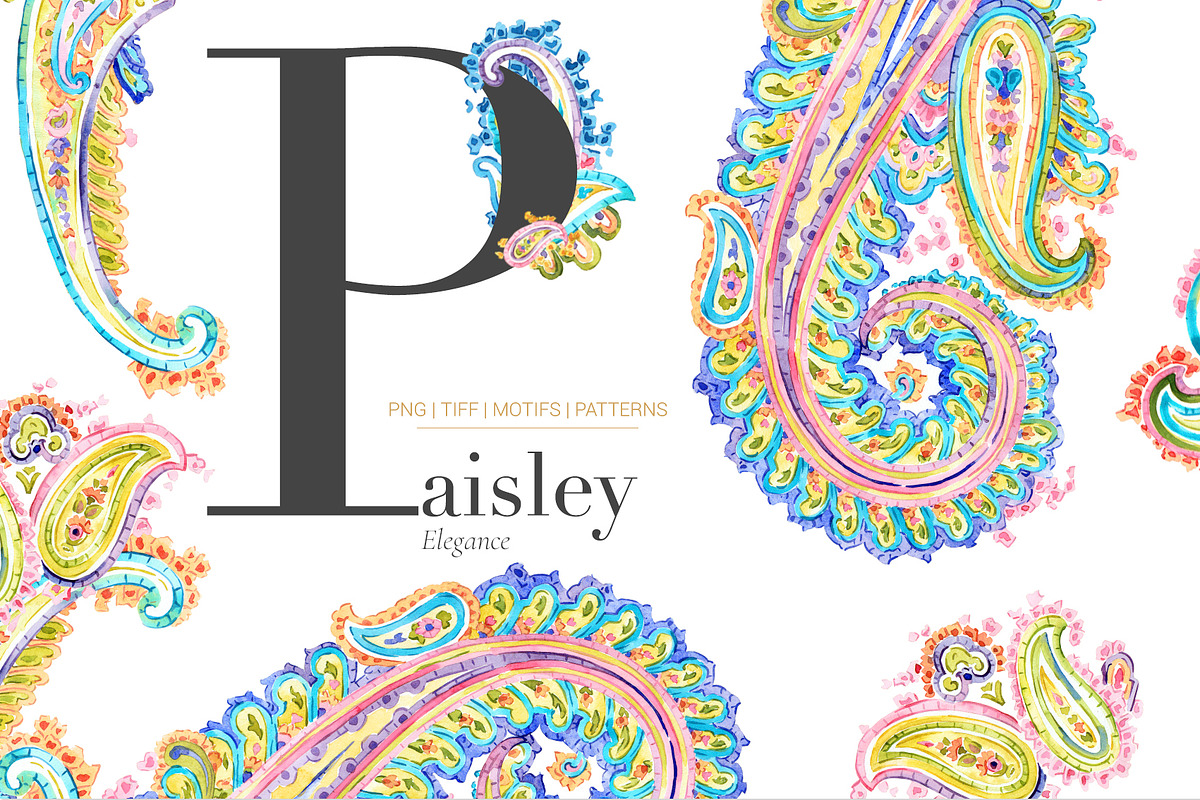 Paisley Elegance #02, an Illustration by TSTUDIO (Photo 1 of 10)