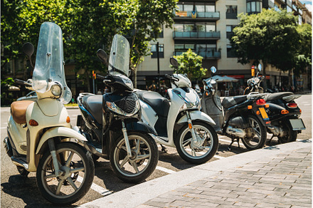 Motorbikes, Motorcycles, Scooters, a Transportation Photo by Our Amazing World