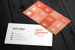 3 SEO Business Card Templates