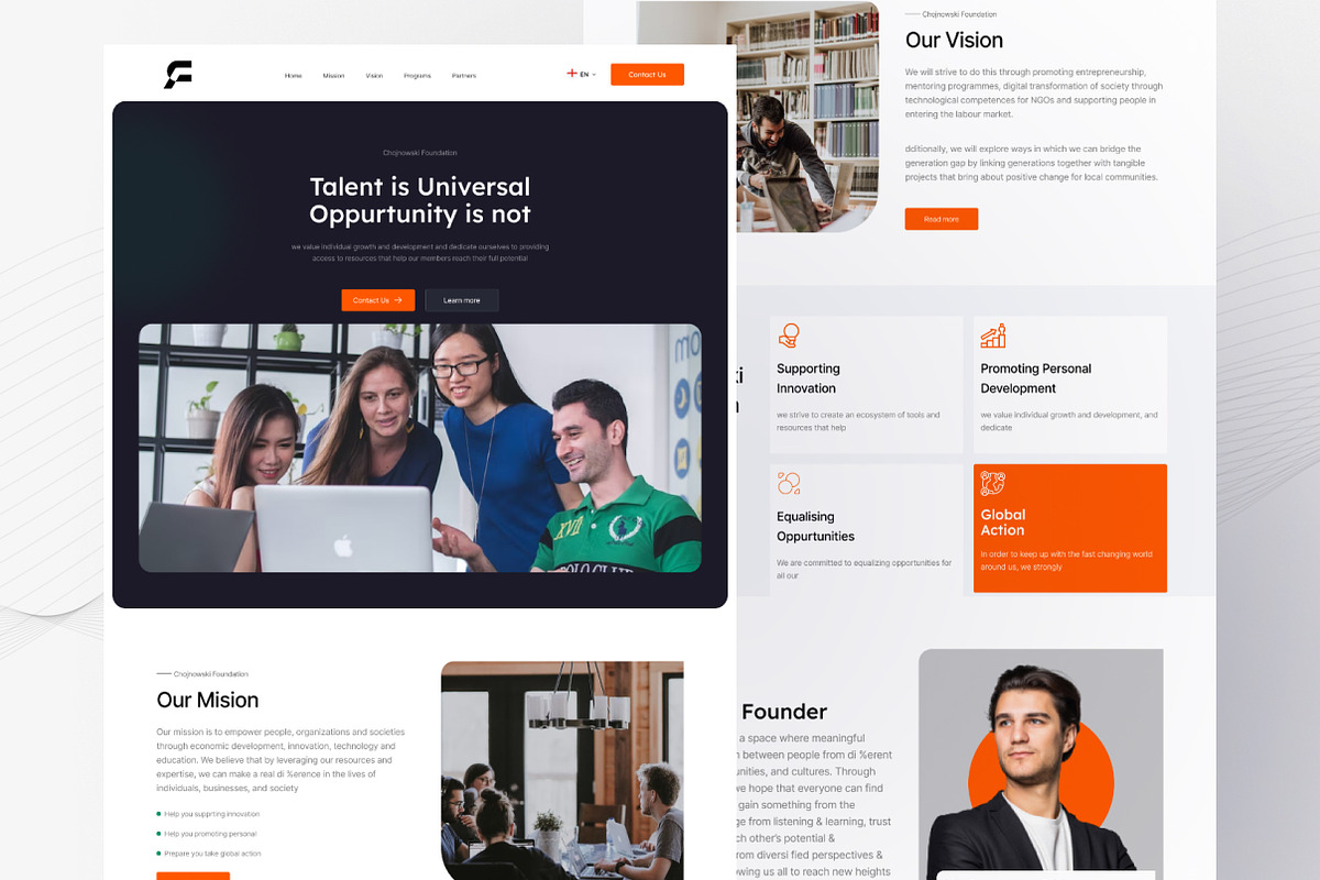 Landpay 3.0 - Landing Page UI-Kit, an UI Kit Template by mz-studio (Photo 5 of 6)