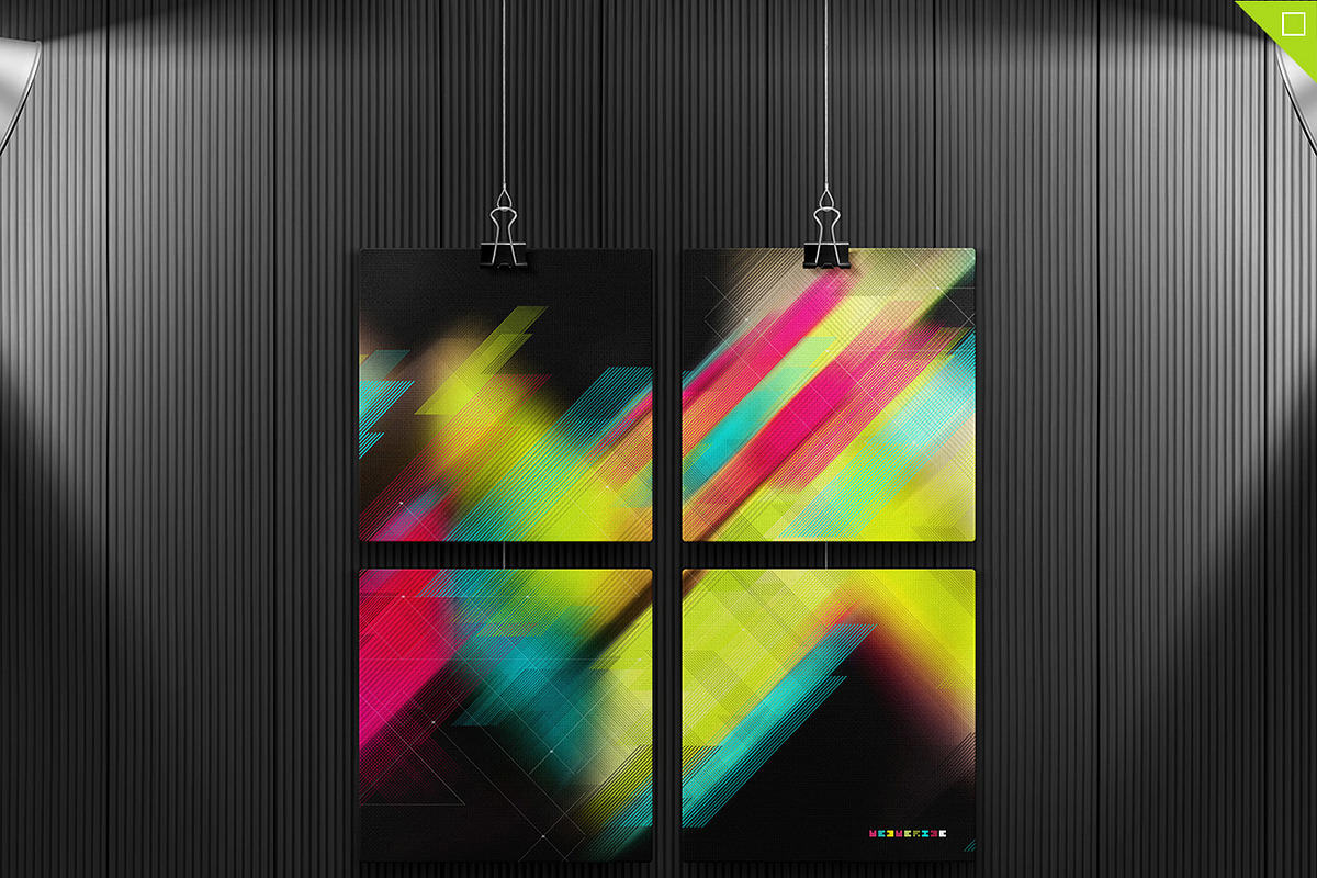 Picture/ Poster On 5 Stages Mock-up, a Product Mockup by Mocca Mockups Store (Photo 47 of 55)