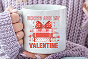 Valentine's Day Bookish PNG, an Illustration by CraftArtStudio (Thumbnail 3 of 4)