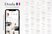 75 Doula Couvertures de Stories, a Social Media Template by PatternLab. (Thumbnail 1 of 8)
