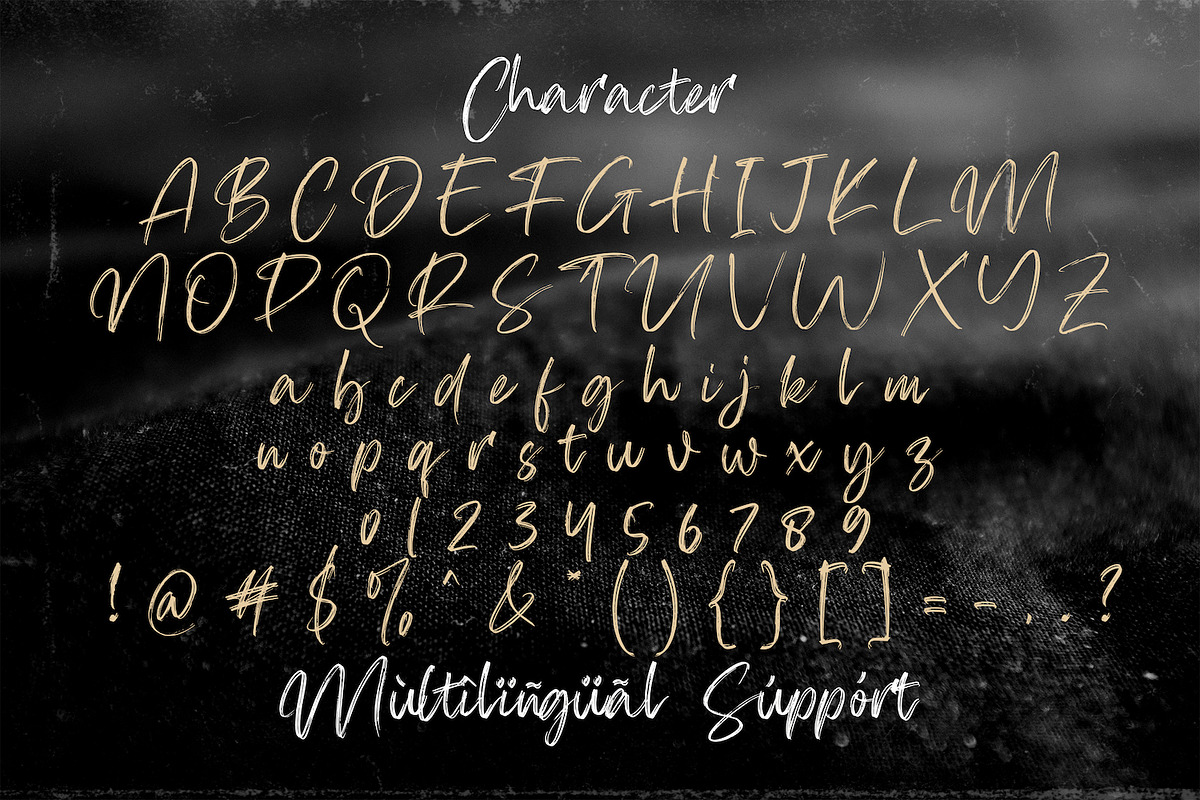 Firsta - Handwritten Font, a Script Font by StringLabs (Photo 9 of 9)