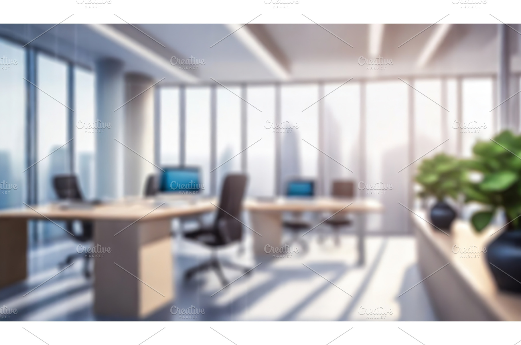 A modern and bright office space, a Business Photo by Igor Tichonow