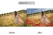 Wild Poppies Photo Overlays, a Layer Style Add-On by CreativePresets.com (Thumbnail 6 of 12)