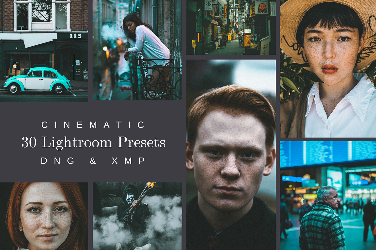 30 Cinematic Lightroom Presets, a Preset Add-On by Oak Digital Studios (Photo 2 of 8)
