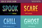 Son of Spook Show, a Sans Serif Font by Paper Moon Graphic Supply (Thumbnail 6 of 18)