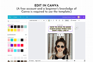 Yellow Pinterest Templates For Canva