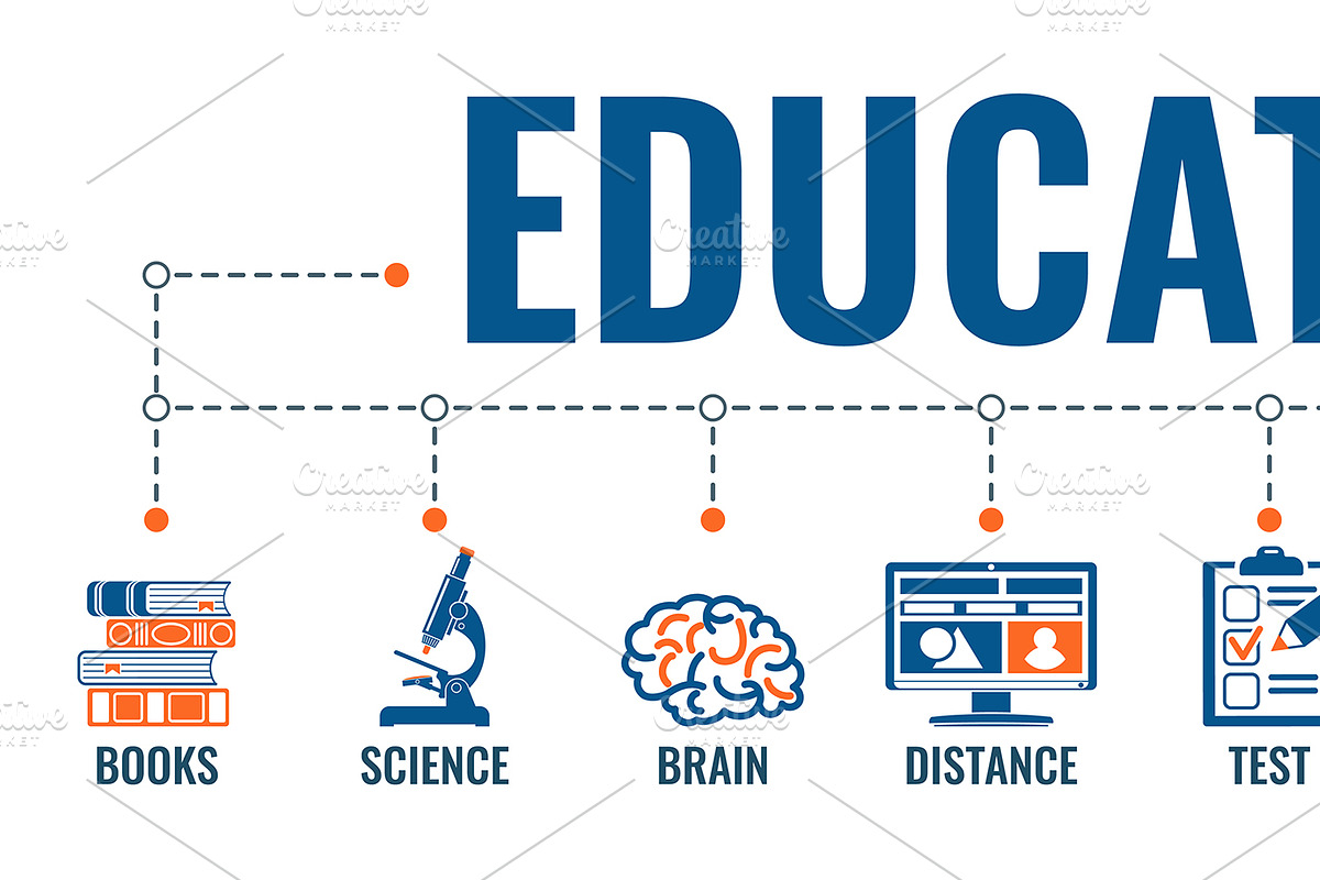 Set Typography Banners, an Education Illustration by TAlex (Photo 3 of 6)