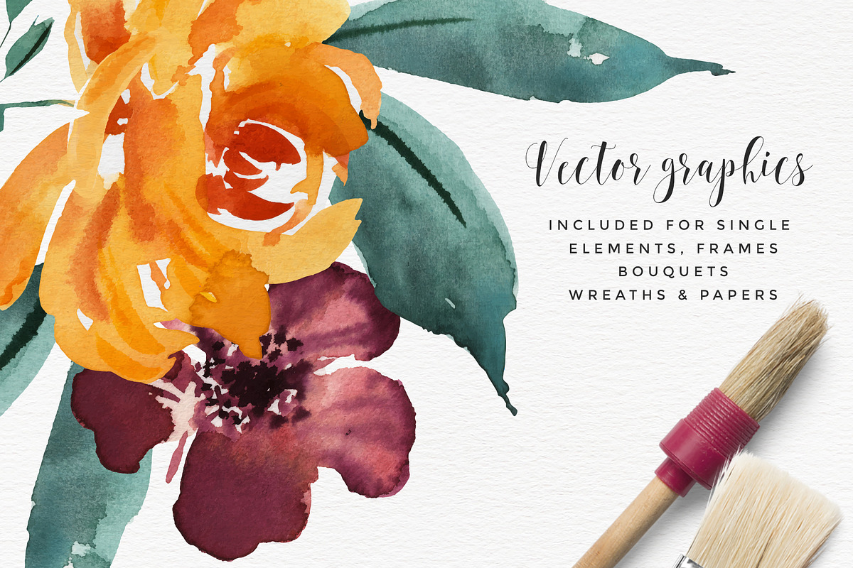 Watercolor Clipart - Paprika, an Illustration by Twigs and Twine (Photo 12 of 12)