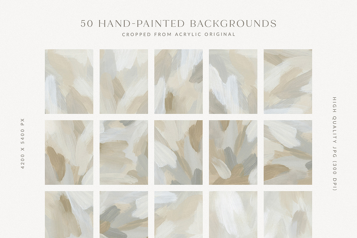 Abstract Acrylic Painted Backgrounds, a Texture Graphic by Aesthetic Eye (Photo 12 of 18)