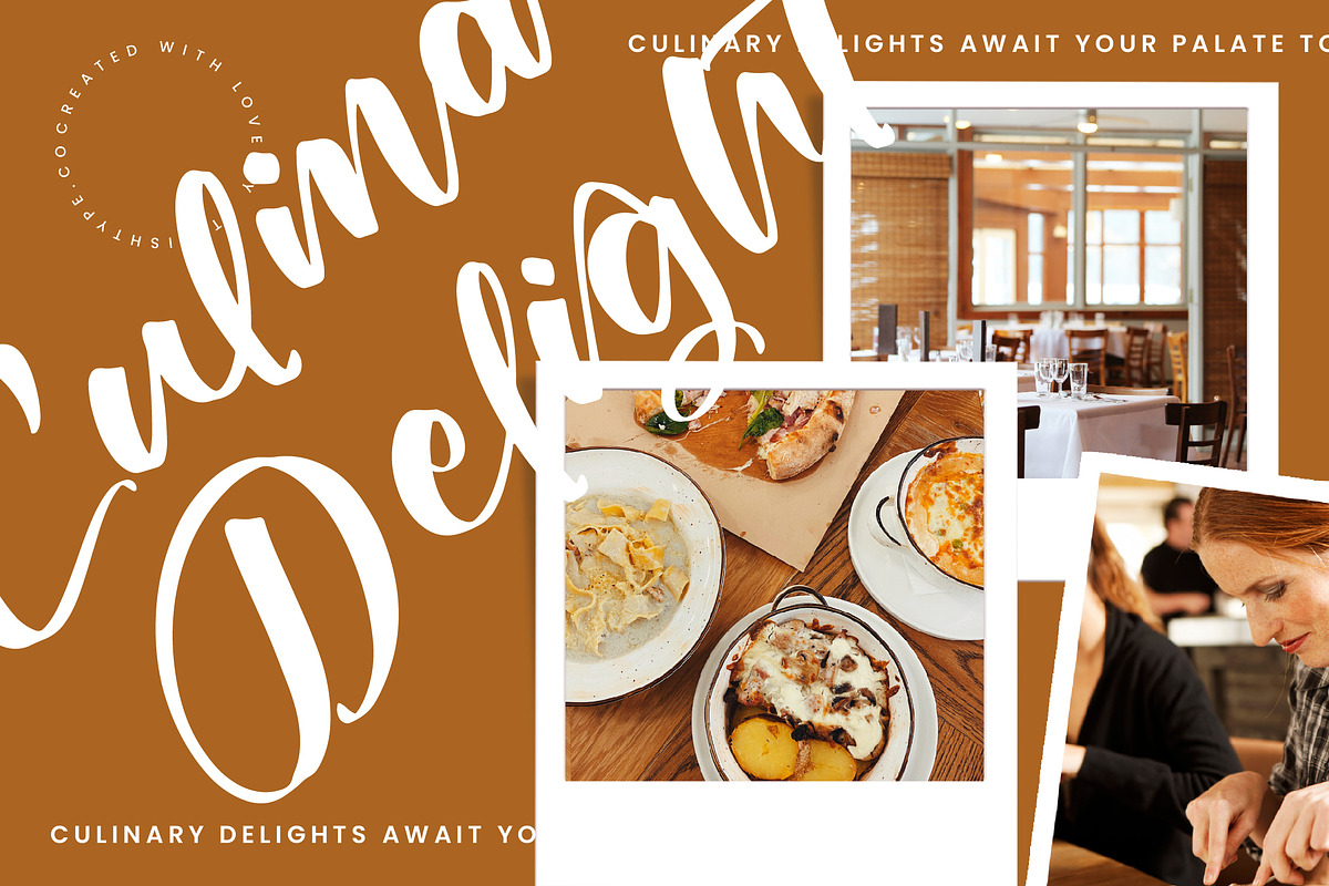 Joyland Delight Bold Calligraphy, a Script Font by stylishtype.co (Photo 3 of 20)