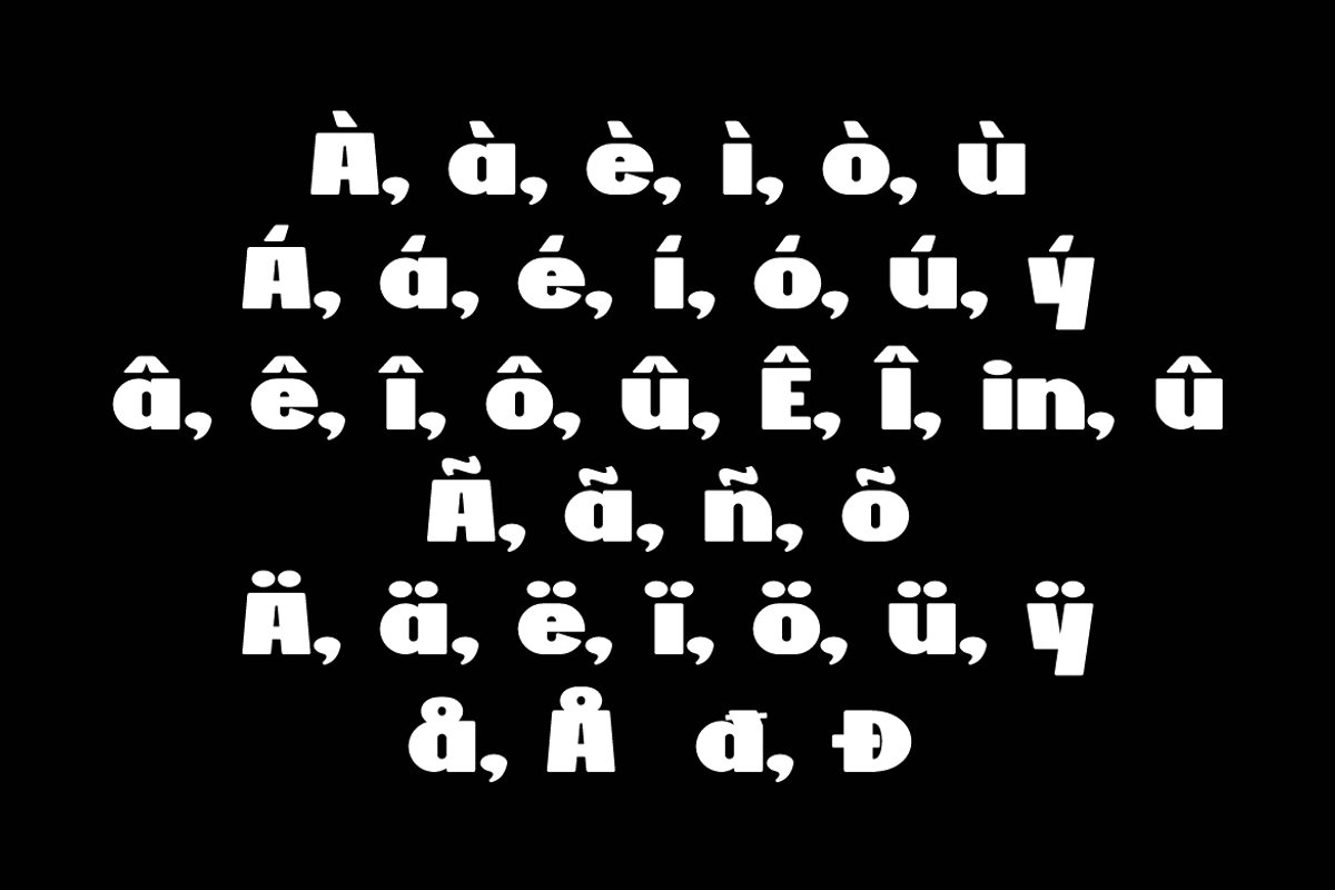 Eswak - Bold Condensed Fonts, a Sans Serif Font by QR Design Studio (Photo 11 of 14)