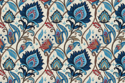 A set of seamless patterns in orient, a Pattern Graphic by Designs by Helen Trupak (Thumbnail 3 of 4)