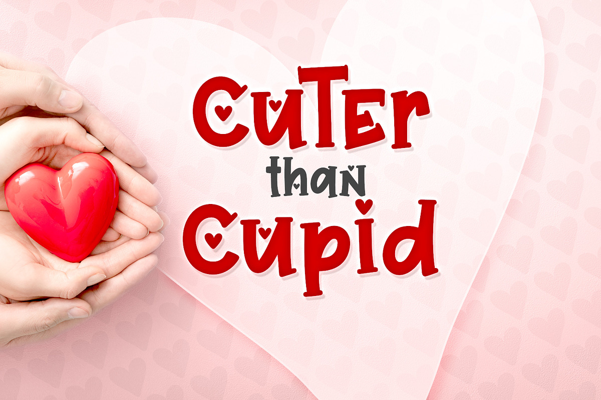 Quite Smitten Font preview 5