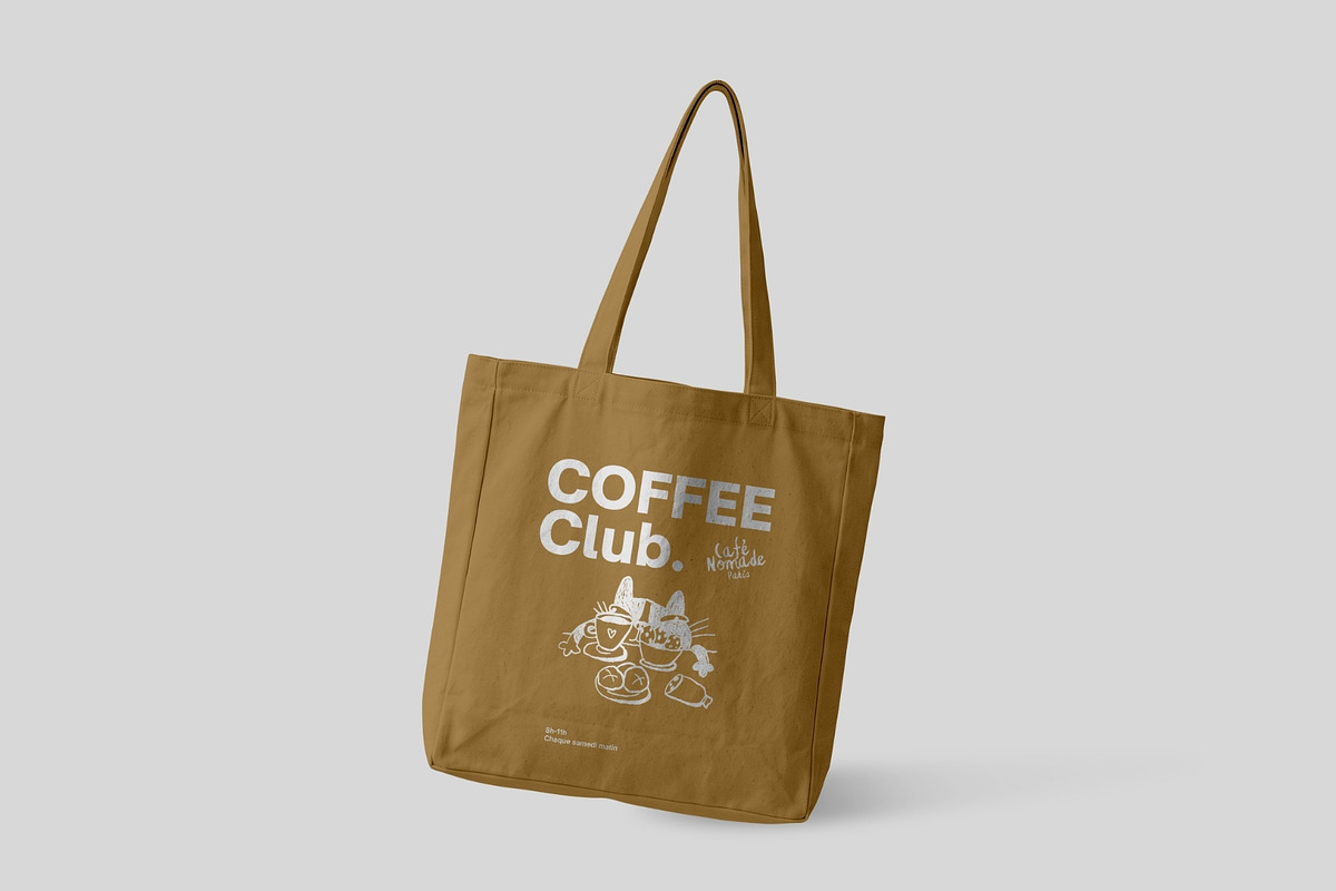 Realistic Tote Bag Mockup PSD, a Merchandise Mockup by MA-KING_ART (Photo 2 of 5)