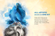 Artista Affinity Designer Brushes, a Brush Add-On by pixelbuddha.net (Thumbnail 2 of 10)