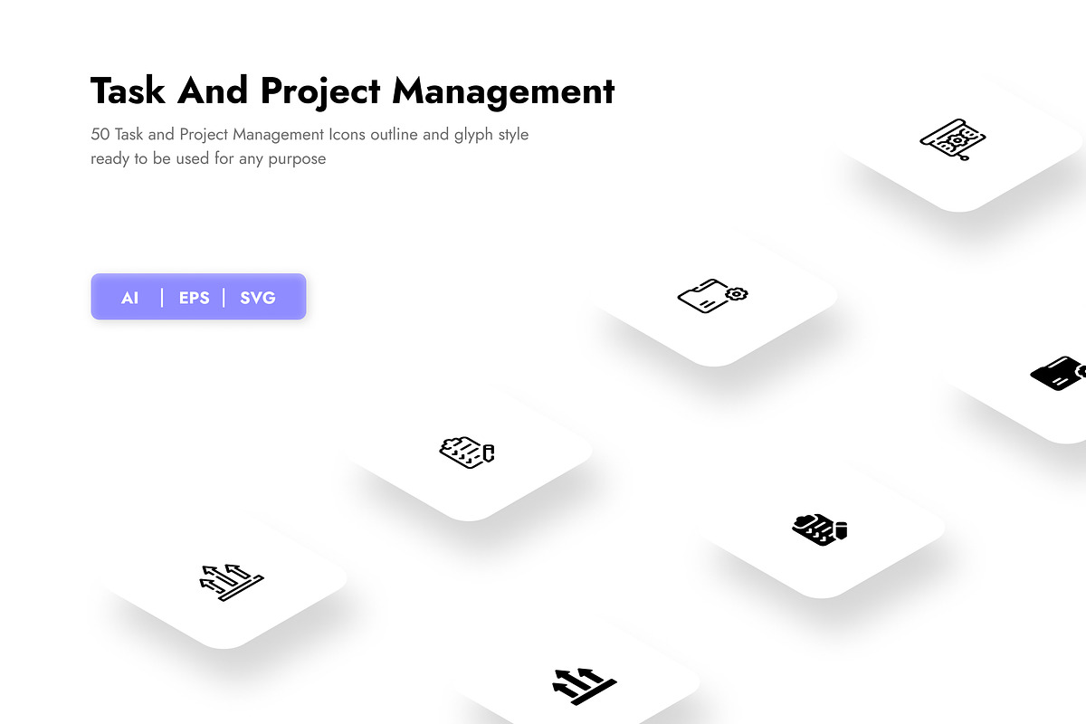 Task and Project Management Icons, a Duotone Icon by HacaStudio (Photo 1 of 3)