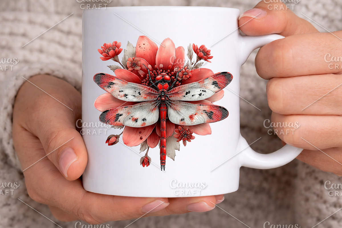 Whimsical Spring Clipart Bundle, an Illustration by Canvas Craft (Photo 6 of 7)