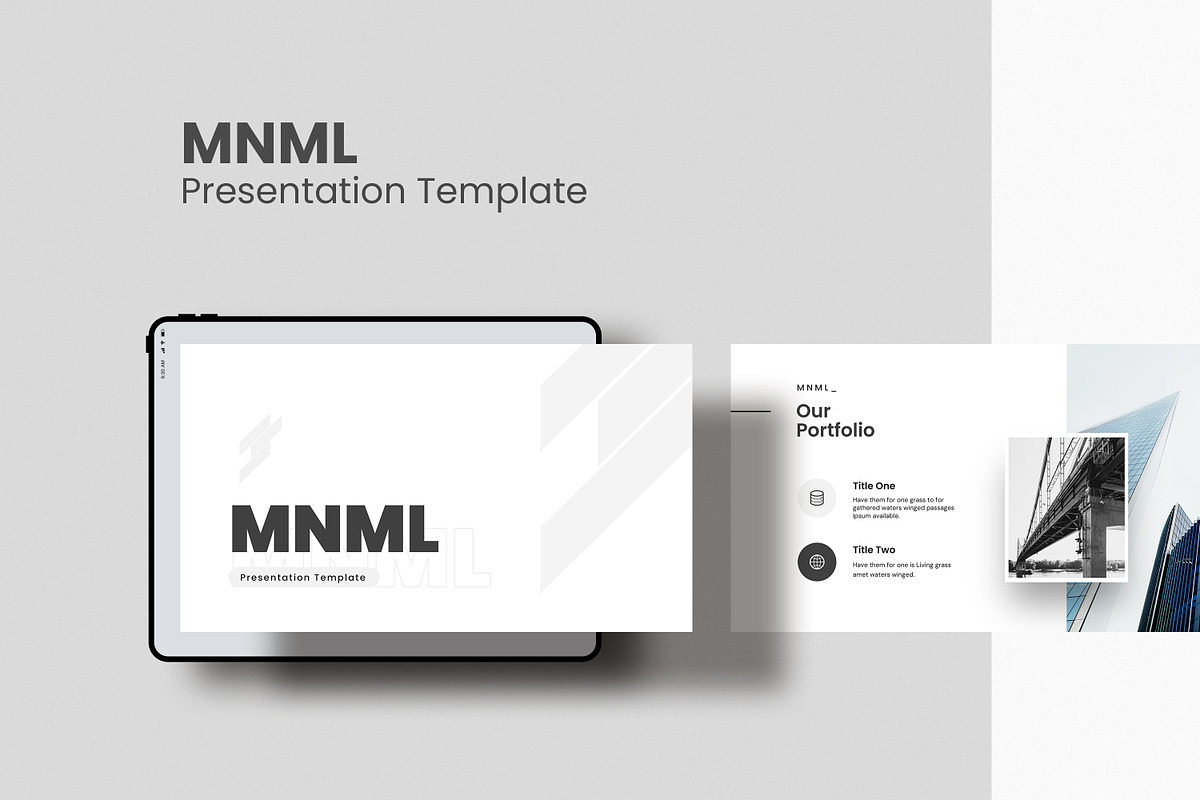 Minimal Presentation Template, a Presentation Template by evgenystudio (Photo 3 of 21)