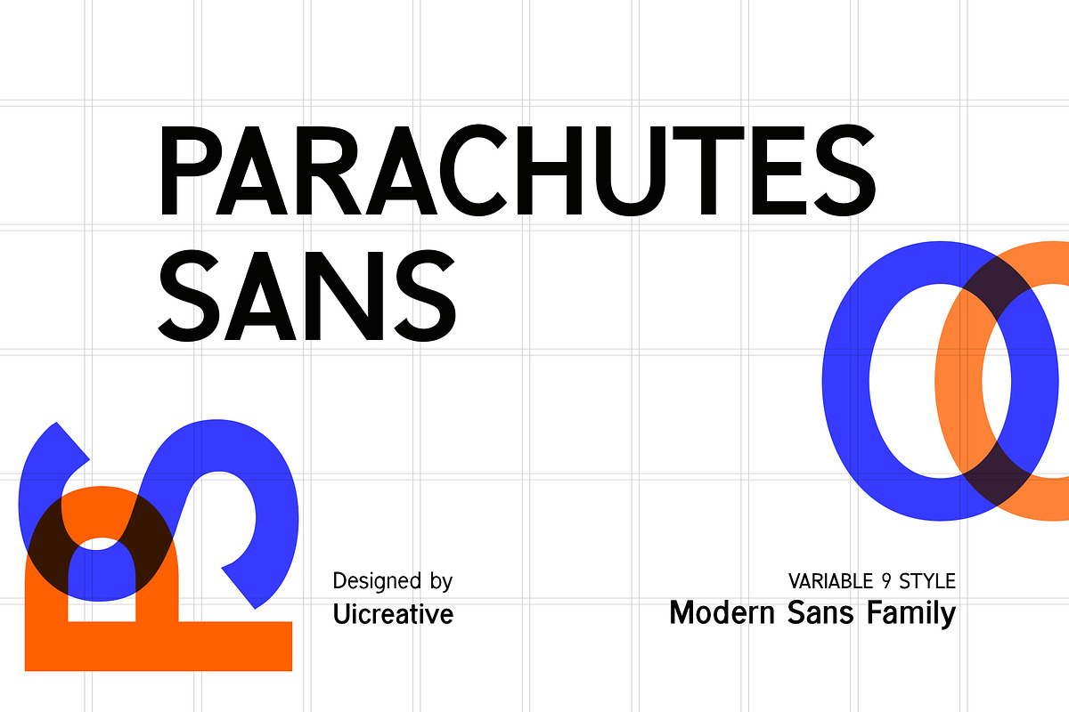 Parachutes Modern Sans Serif Font, a Sans Serif Font by UICreative (Photo 1 of 13)