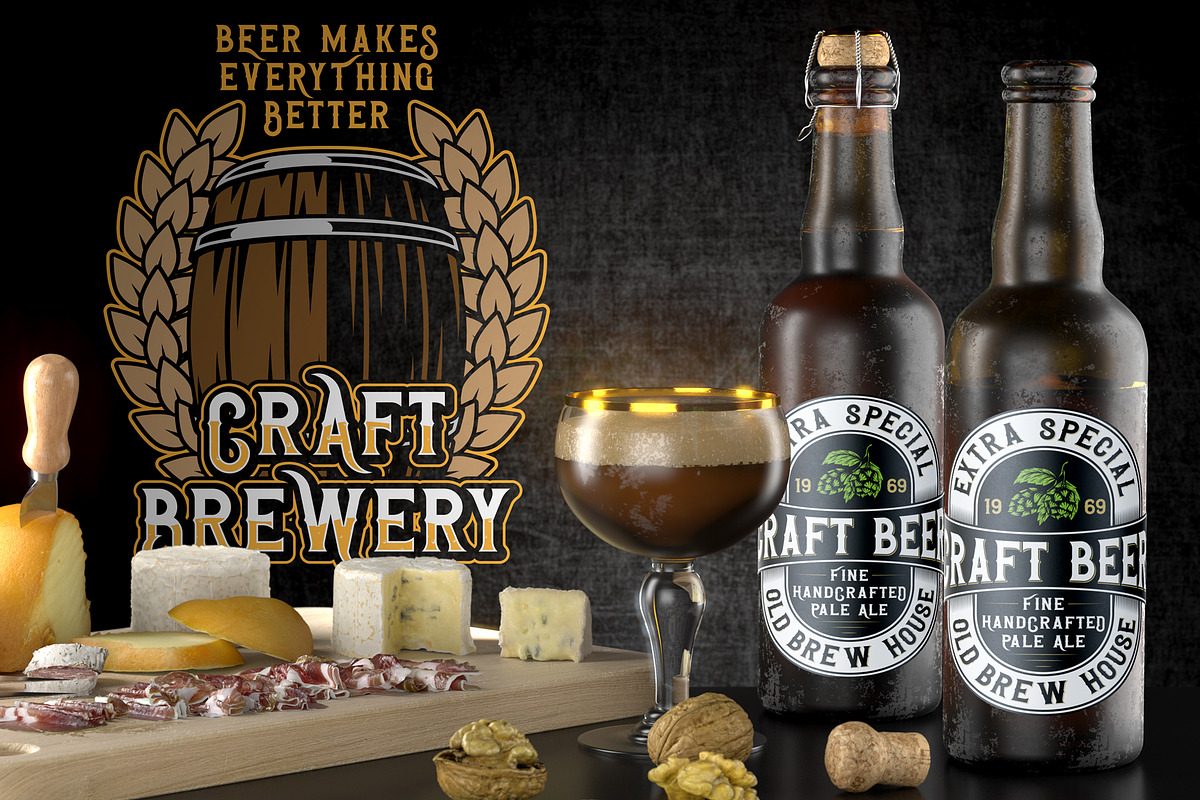 Brewing Crafters, a Symbol Font by VozzyStock (Photo 7 of 9)