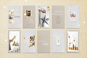CHRISTMAS MOOD Instagram Templates, a Social Media Template by Olg Store (Thumbnail 4 of 6)