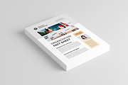 Nonprofit Organization Fact Sheet, a Flyer Template by Leaflove (Thumbnail 2 of 5)