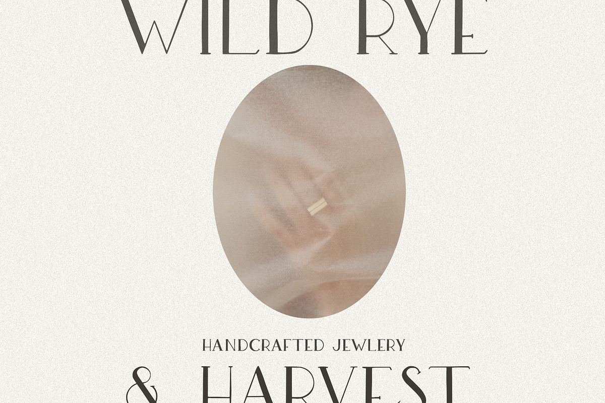 Wild Rye Hand Lettered Display Font, a Serif Font by Laras Wonderland (Photo 11 of 15)