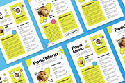 Green Anti Design Food Menu, a Flyer Template by Aiyari Graphic (Thumbnail 2 of 3)