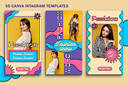 Canva Instagram Fashion Templates, a Social Media Template by Vectorheroes (Thumbnail 11 of 11)