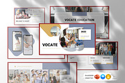 Vocate Presentation Template, a Presentation Template by Analogous Temp (Thumbnail 1 of 5)