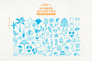 Summer aesthetics. Vector Clipart, an Object Graphic by VerAna (Thumbnail 2 of 11)