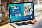 World Teacher Day Digital Poster, a Templates & Theme by Rahardi Creative (Thumbnail 4 of 4)