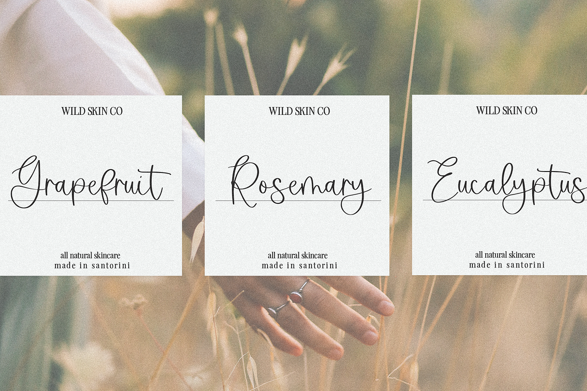Oakleigh | Modern Script Font, a Script Font by KA Designs (Photo 4 of 11)