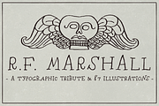RF Marshall Font, a Font by Magpie Paper Works (Thumbnail 1 of 12)