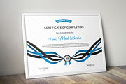 Certificate Word | PSD | AI, a Stationery Template by Curve Design (Thumbnail 3 of 4)