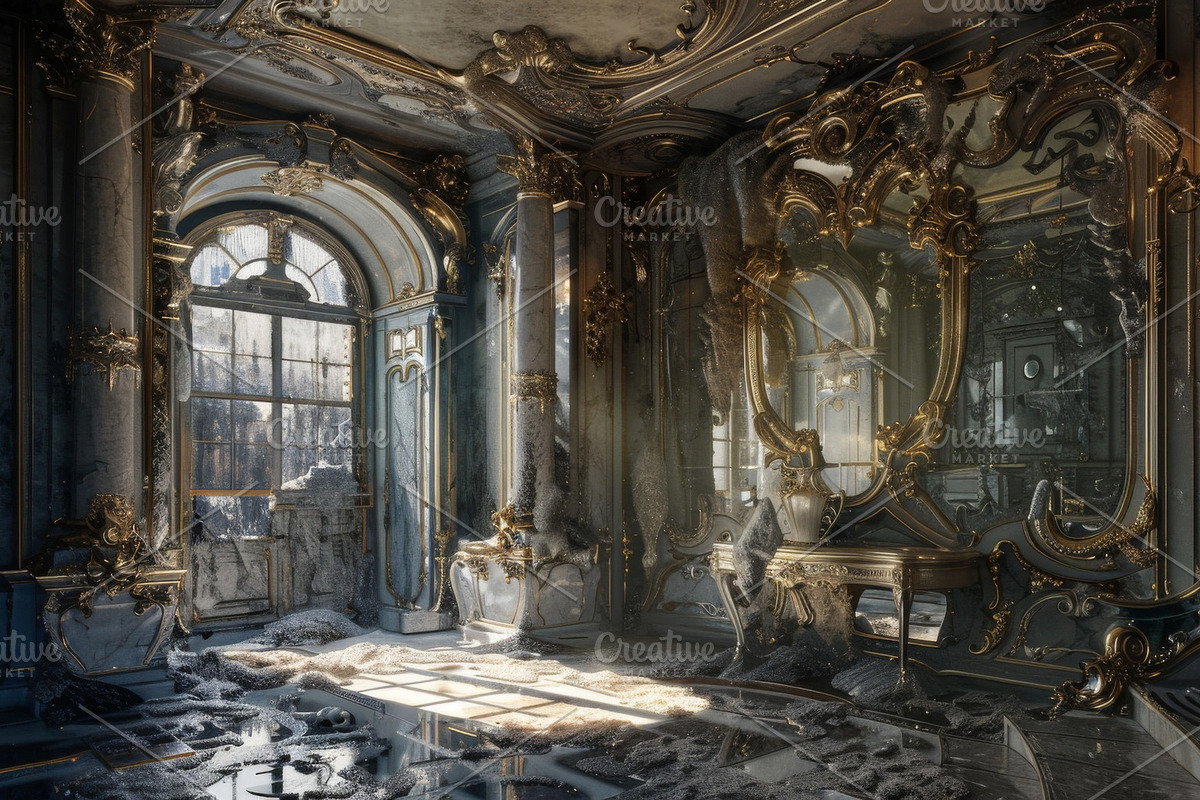 62 Rococo patterns, an Architecture Photo by Handmadefont (Photo 60 of 65)