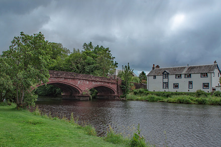 Old Bridge in Callander, Scotland.