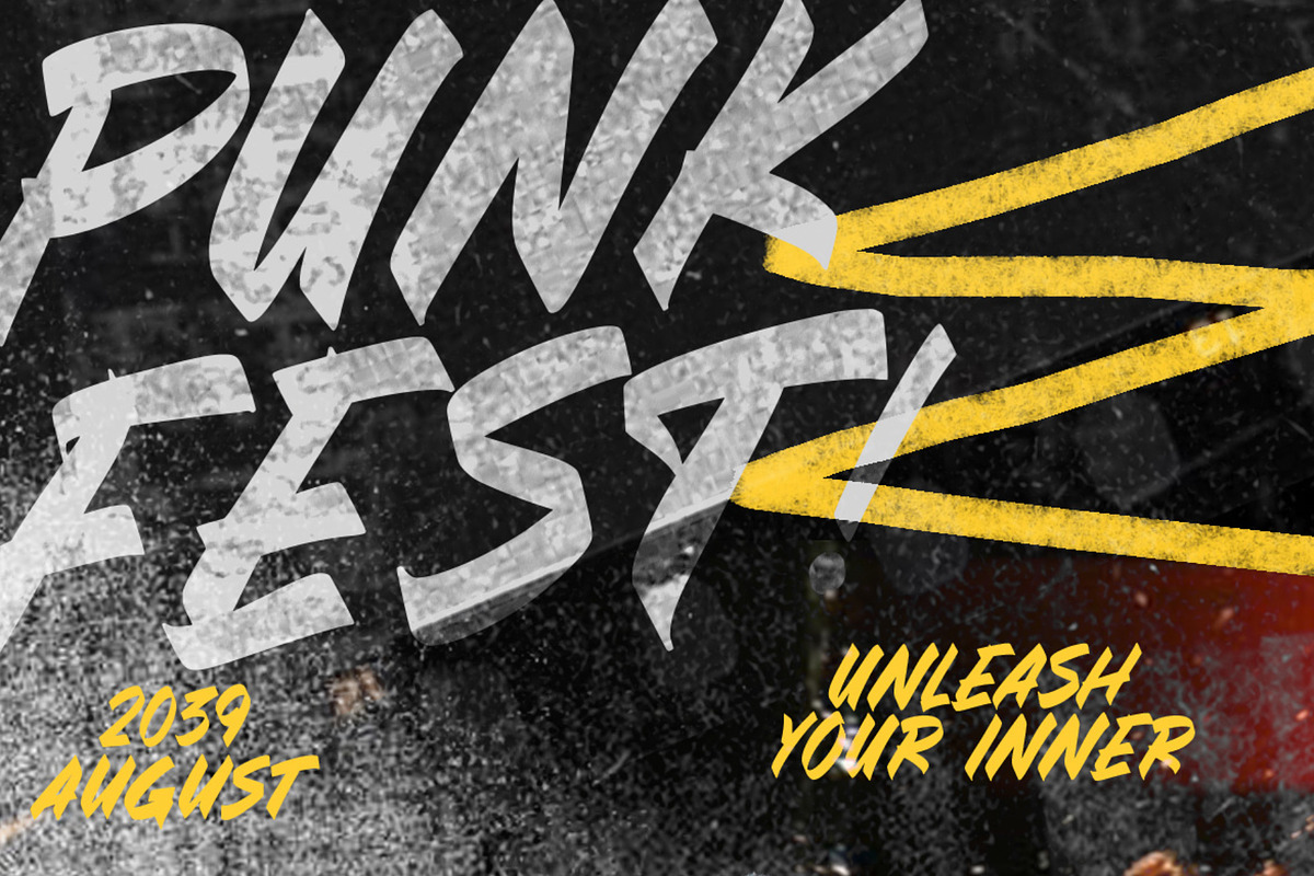 Street Stalker - Casual Brush Font, a Handwritten Font by VASTARD STUDIO (Photo 3 of 9)