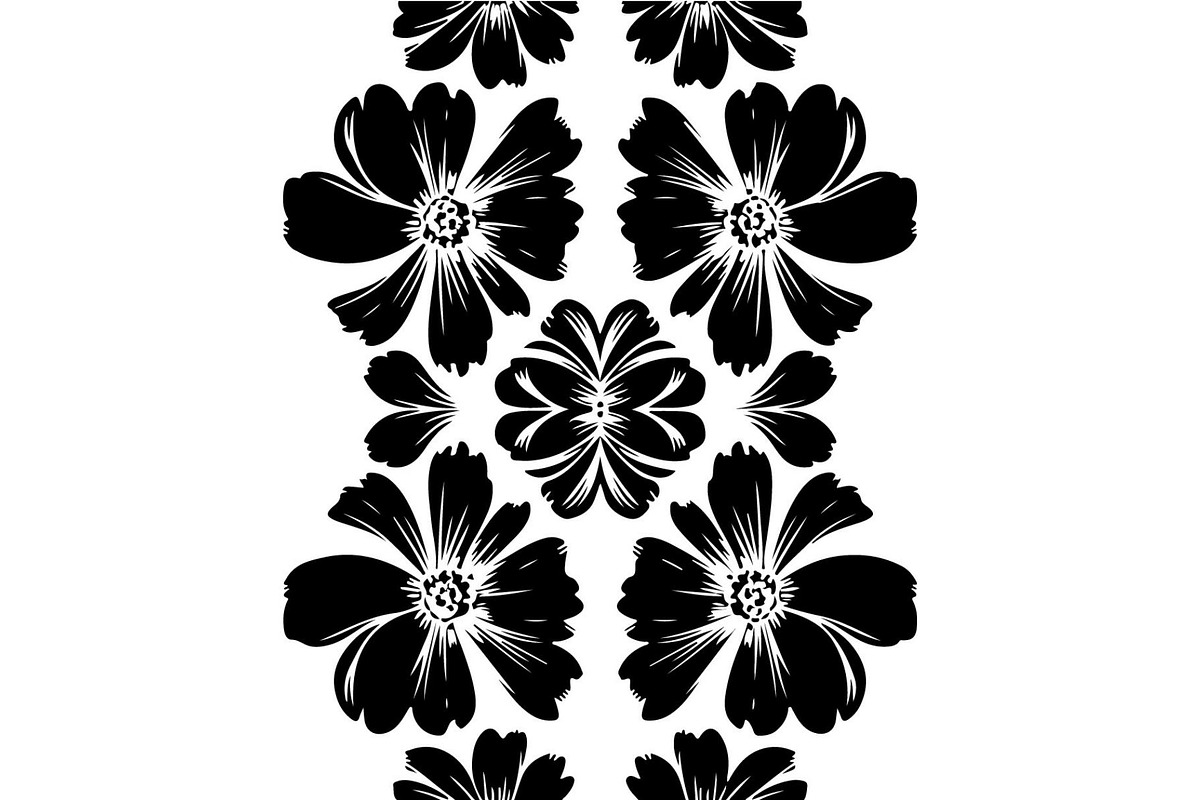Decorative Flower Panel Vector, an Object Graphic by Designer_Momina (Photo 18 of 19)