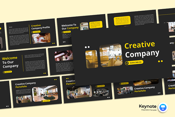 Creative Company - Keynote Template preview 4