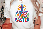 Happy Easter Embroidered Patch Png, an Illustration by DreamPrint404 (Thumbnail 3 of 7)