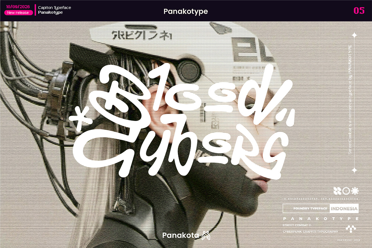 Spray typography - StreetCombat, a Handwritten Font by panakota studio (Photo 6 of 7)
